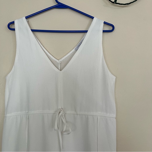 Purple Snow Split Leg Jumpsuit or Romper | White Cropped Wide Leg Jumpsuit - Picture 8 of 15